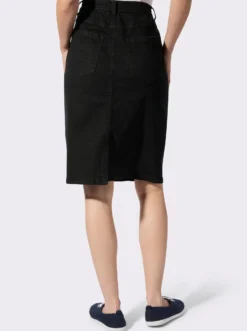 Jeansrock in 5-Pocket-Form