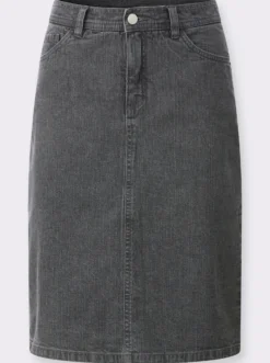 Jeansrock in 5-Pocket-Form