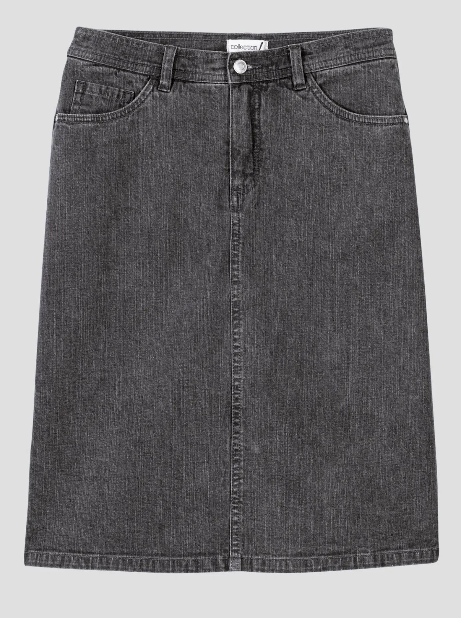 Jeansrock in 5-Pocket-Form