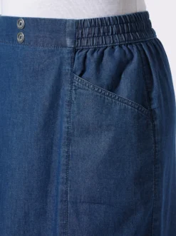 Jeansrock mit dekorativen Knöpfen