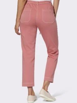 7/8-Jeans Schlupfform, mit Dehnbund