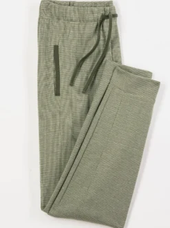 Jerseyhose in Melange-Optik