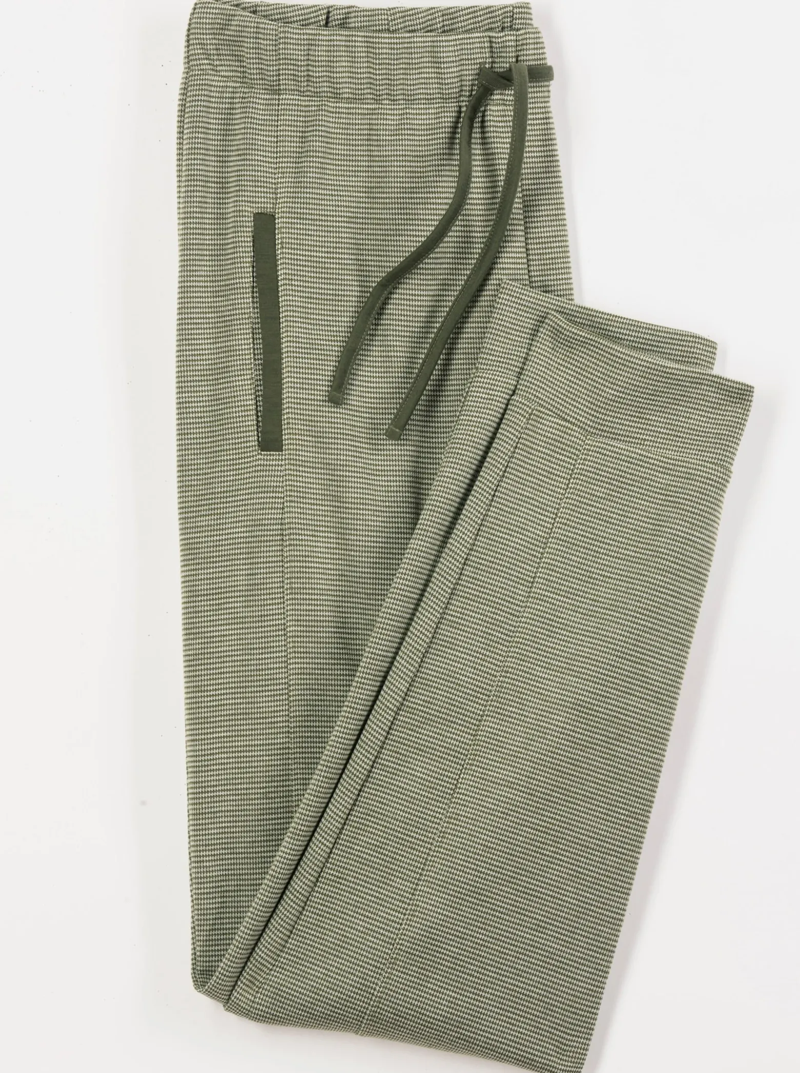 Jerseyhose in Melange-Optik