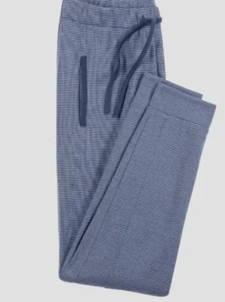 Jerseyhose in Melange-Optik