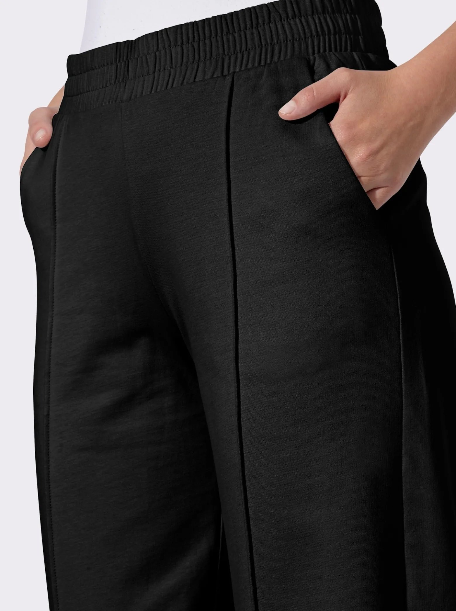 Jerseyhose in weiter Form