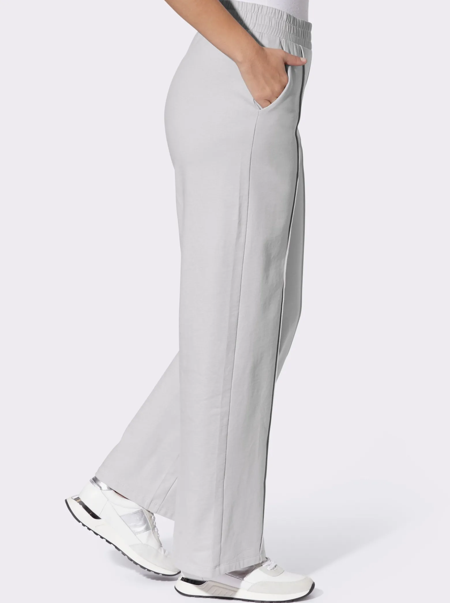 Jerseyhose in weiter Form
