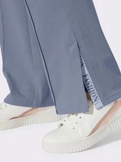 Jerseyhose mit abgesteppten BIesen