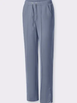 Jerseyhose mit abgesteppten BIesen