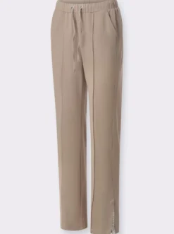 Jerseyhose mit abgesteppten BIesen