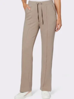 Jerseyhose mit abgesteppten BIesen
