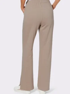 Jerseyhose mit abgesteppten BIesen