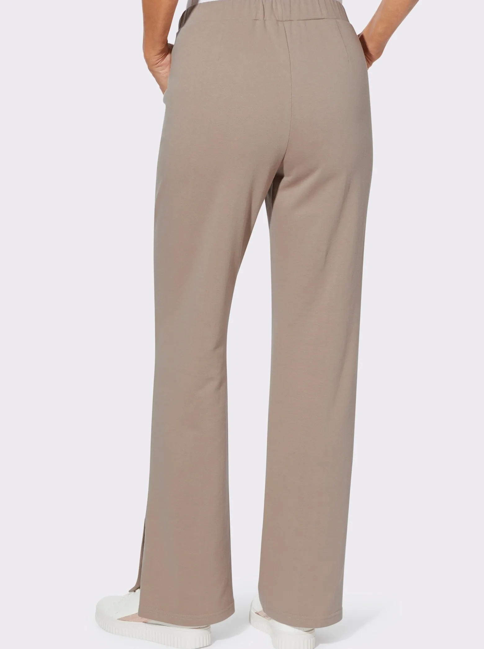 Jerseyhose mit abgesteppten BIesen