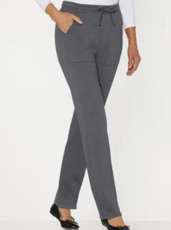 Jerseyhose mit aufgesetzten Taschen