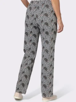 Jerseyhose mit aufgesetzten Taschen