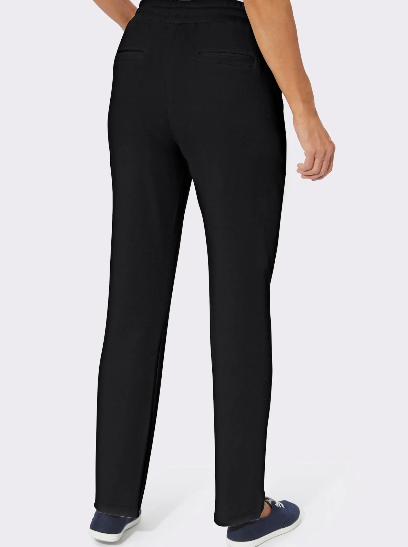Jerseyhose mit Bindeband
