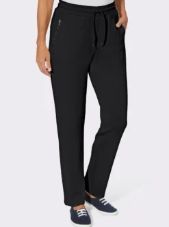 Jerseyhose mit Bindeband