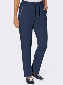 Jerseyhose mit Bindeband