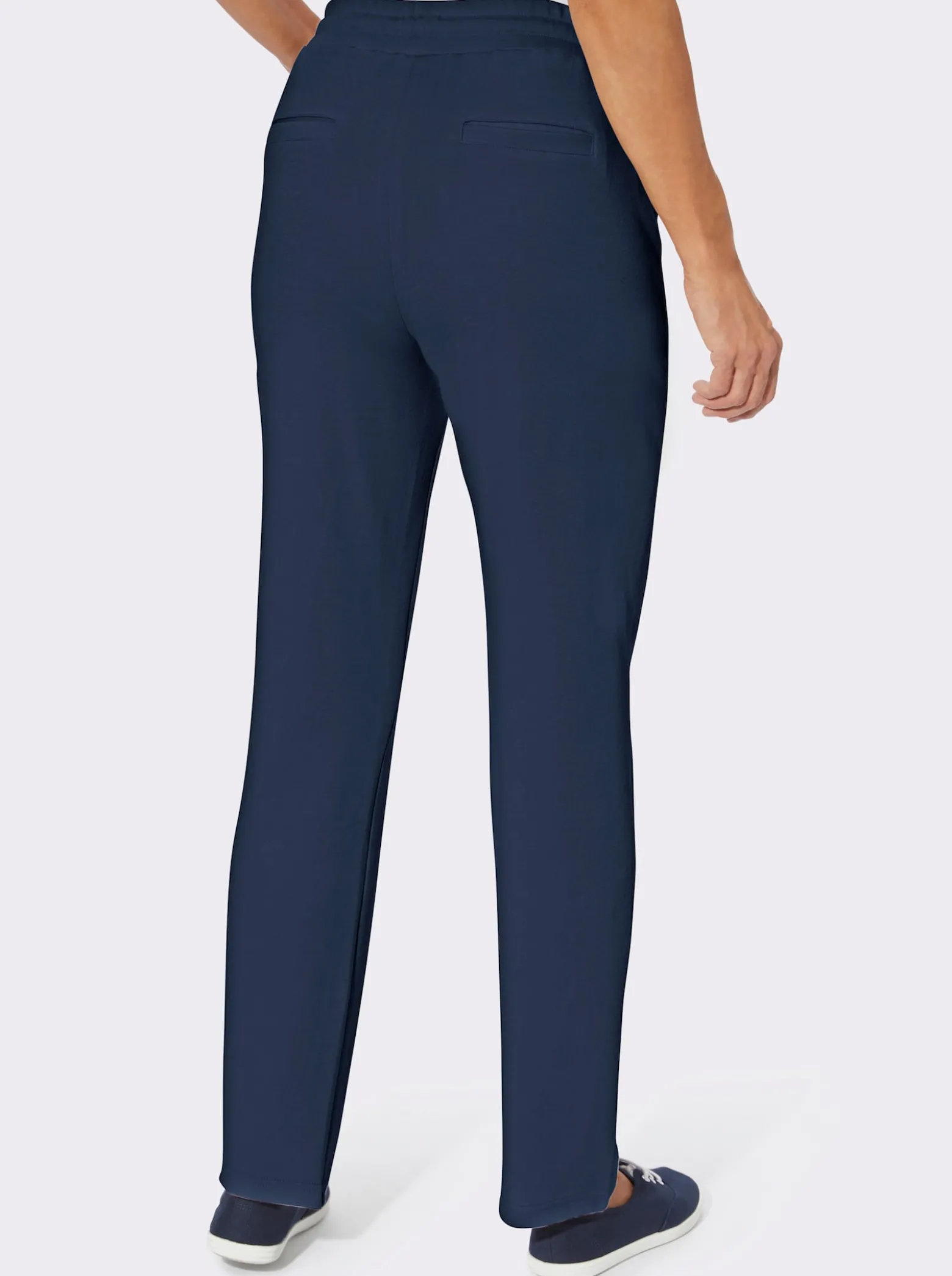 Jerseyhose mit Bindeband