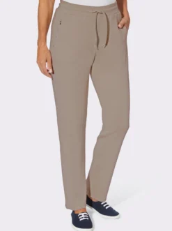 Jerseyhose mit Bindeband