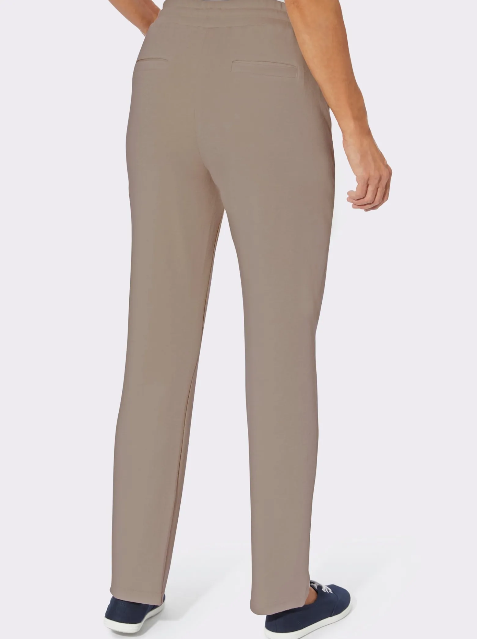 Jerseyhose mit Bindeband