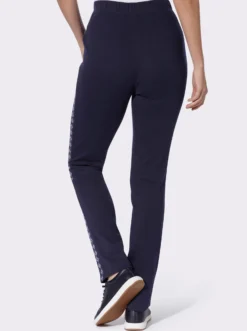 Jerseyhose mit figurfreundlichen Einsätzen