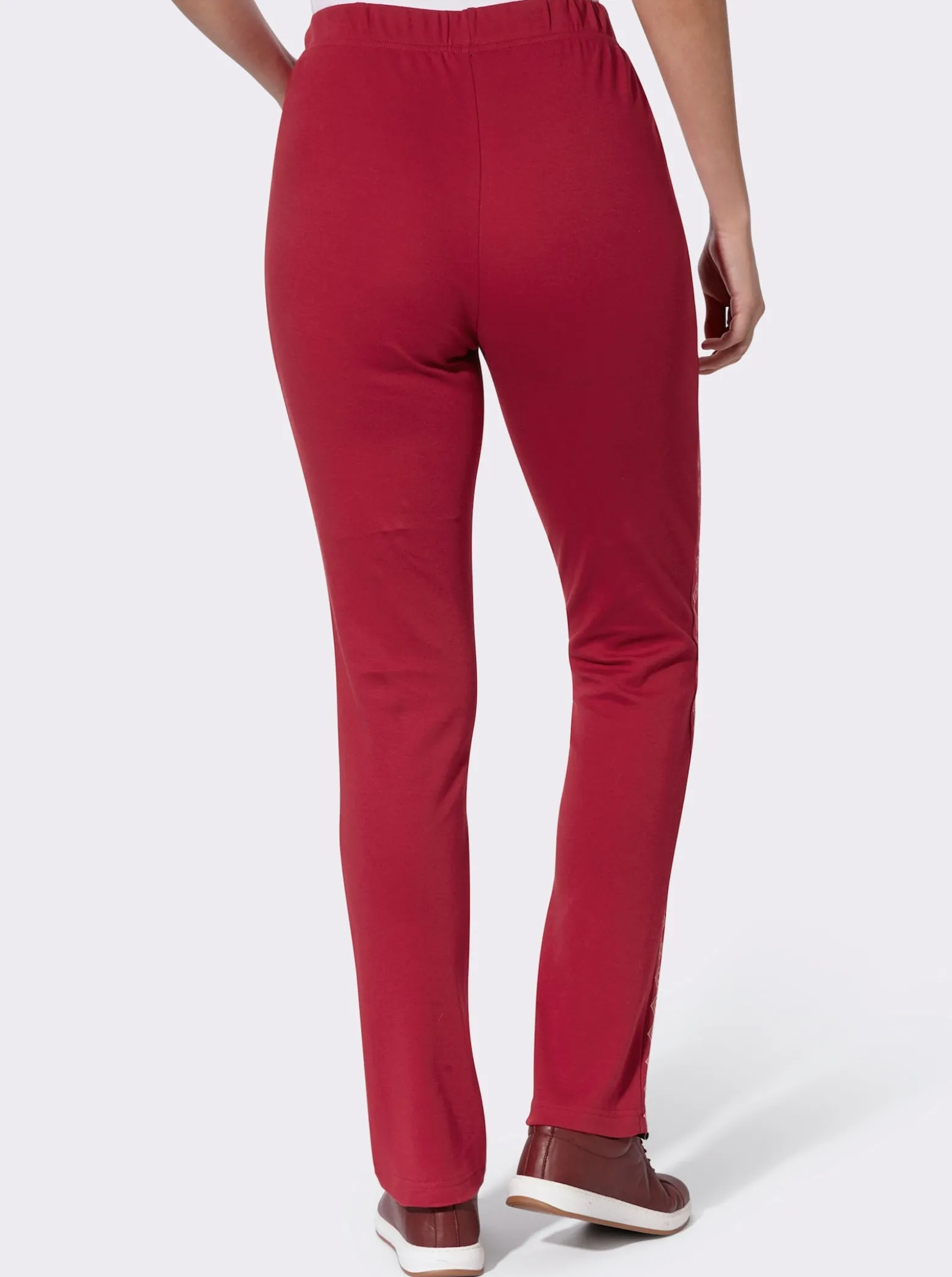 Jerseyhose mit figurfreundlichen Einsätzen