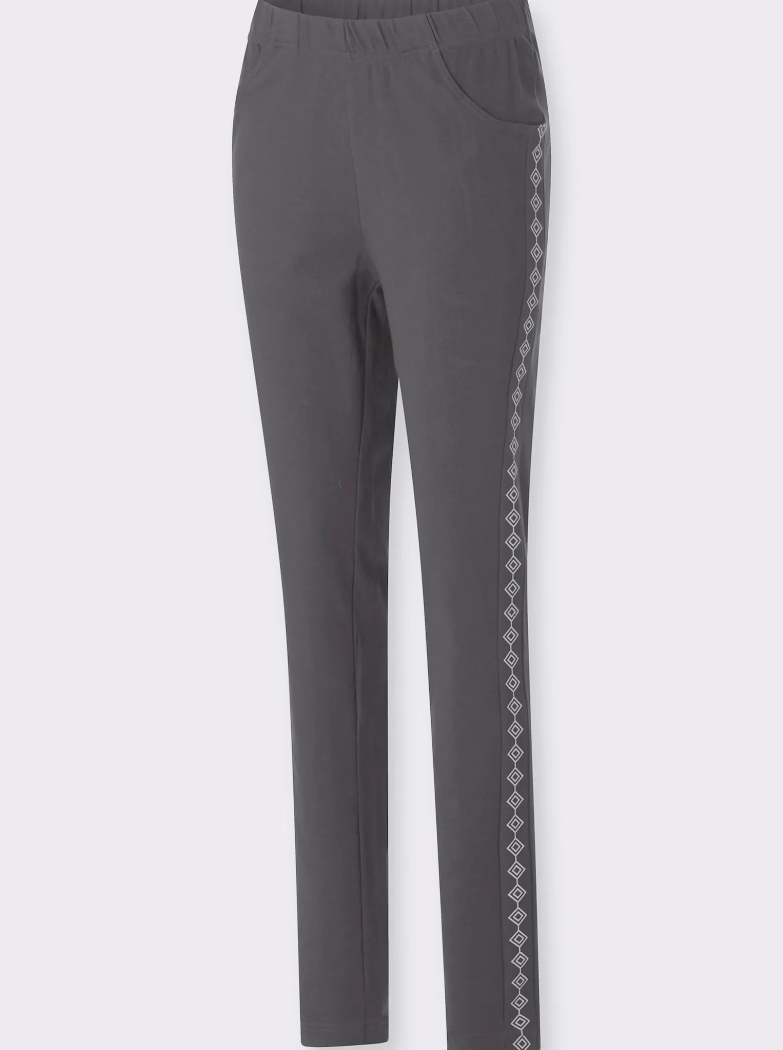 Jerseyhose mit figurfreundlichen Einsätzen