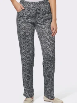 Jerseyhose mit seitlichen Taschen