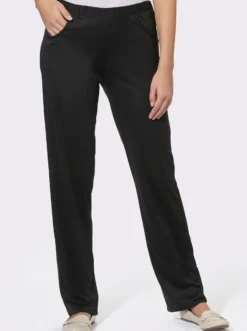 Jerseyhose mit seitlichen Taschen