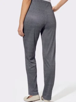 Jerseyhose mit seitlichen Taschen