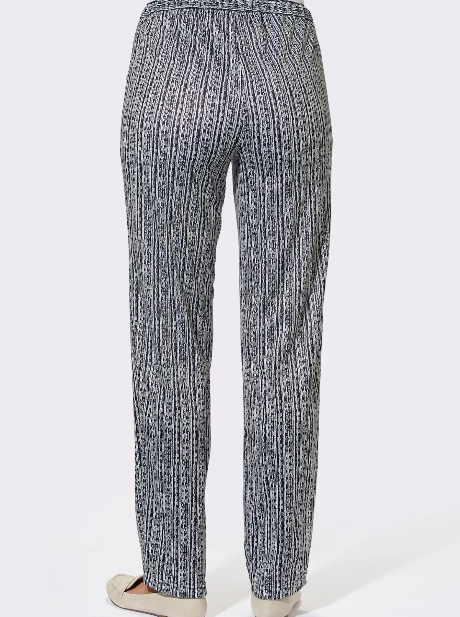Jerseyhose mit seitlichen Taschen