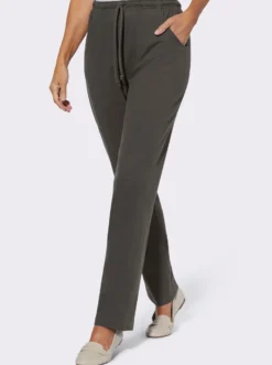 Jerseyhose mit Tunnelzug und Bindeband
