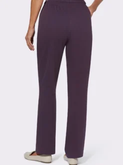 Jerseyhose mit Tunnelzug und Bindeband