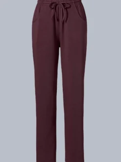 Jerseyhose mit Tunnelzug und Bindeband