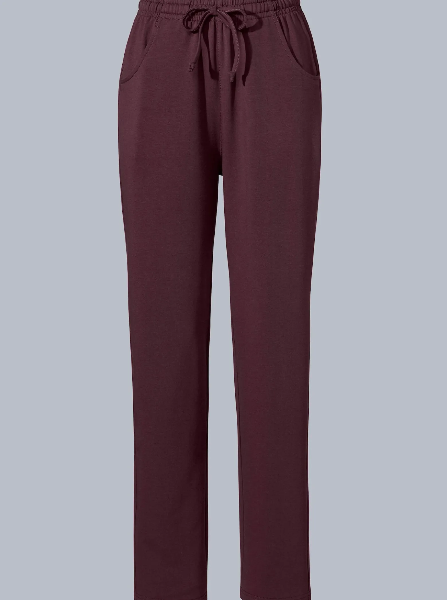 Jerseyhose mit Tunnelzug und Bindeband