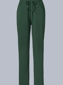 Jerseyhose mit Tunnelzug und Bindeband