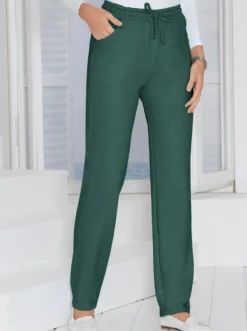 Jerseyhose mit Tunnelzug und Bindeband