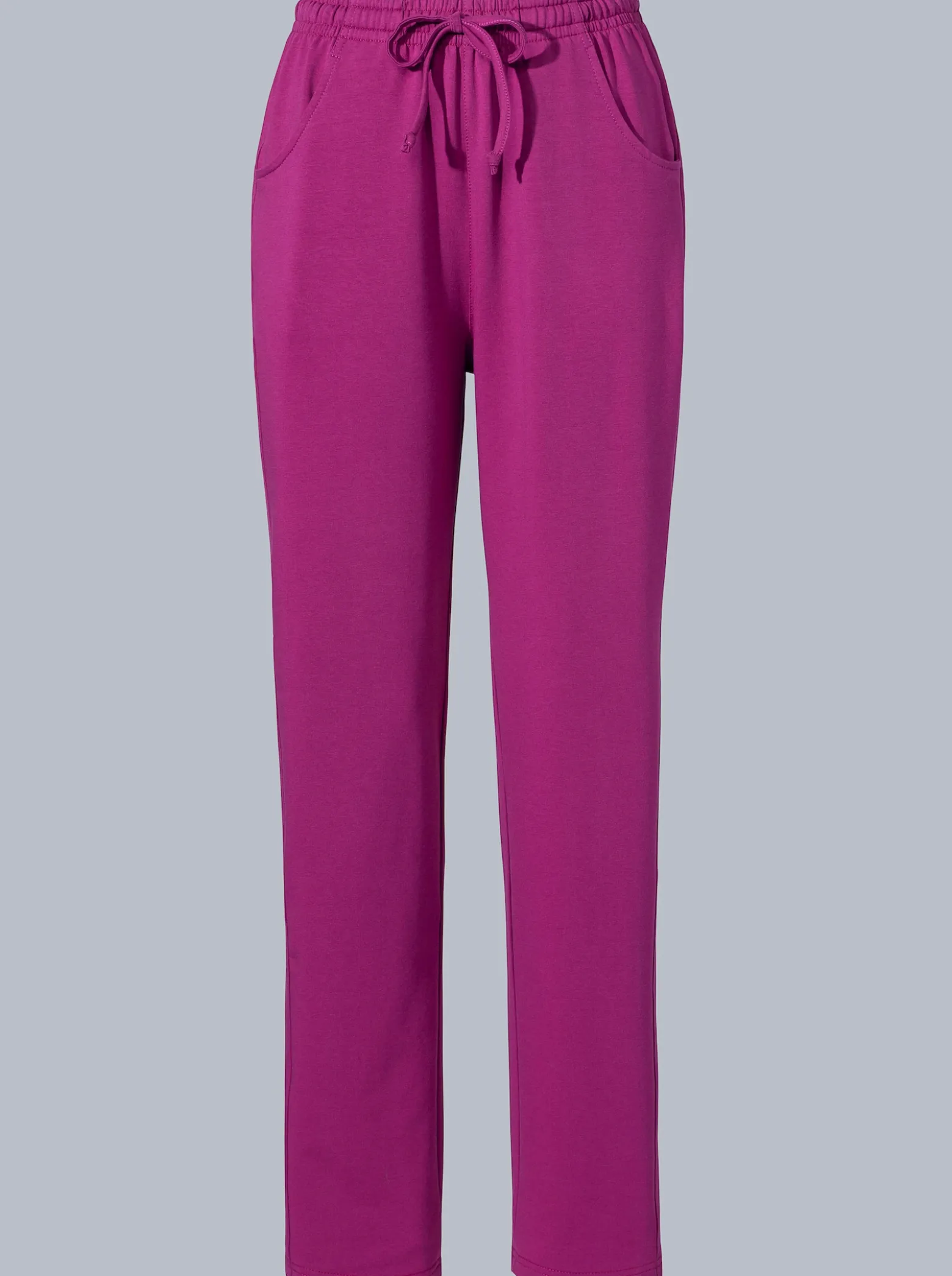 Jerseyhose mit Tunnelzug und Bindeband