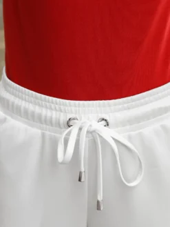 Jerseyhose mit verstellbarem Tunnelzug am Saum