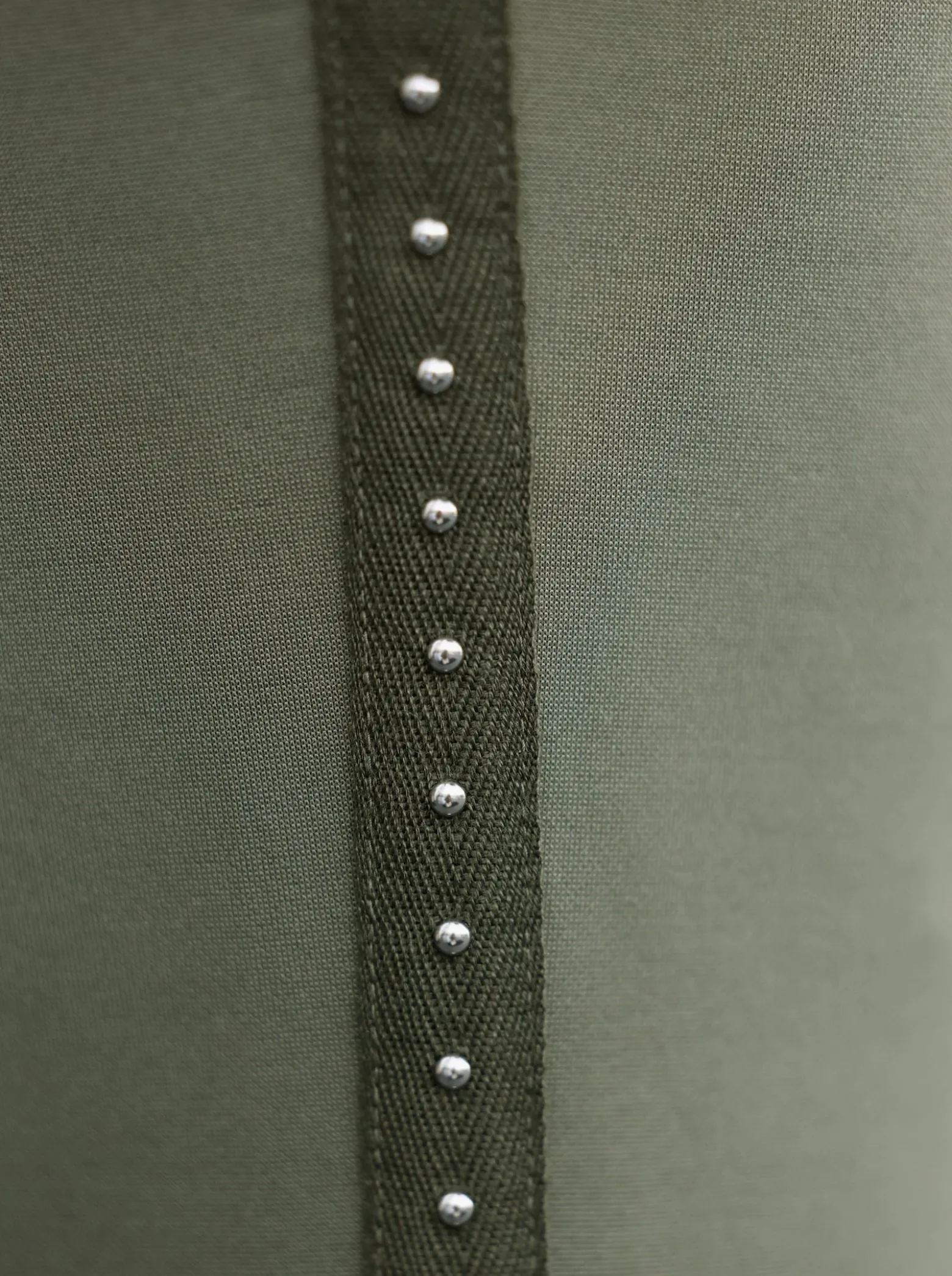 Jerseyhose mit Zierband an den Seitennähten