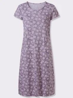 Jerseykleid aus reiner Baumwolle