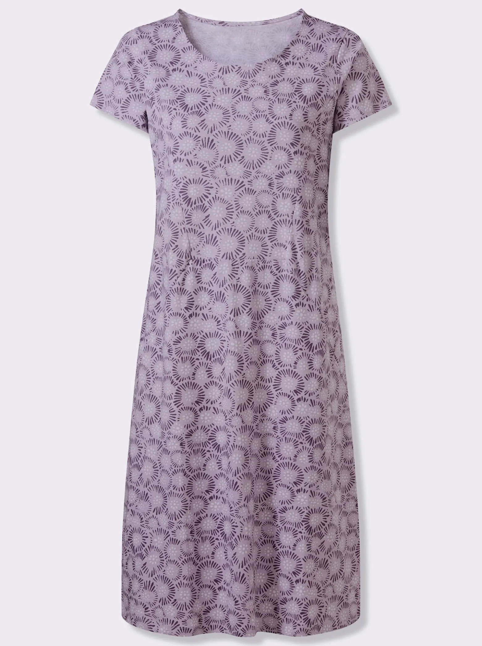 Jerseykleid aus reiner Baumwolle