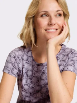 Jerseykleid aus reiner Baumwolle