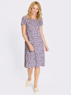 Jerseykleid aus reiner Baumwolle