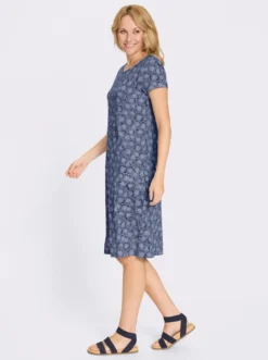 Jerseykleid aus reiner Baumwolle
