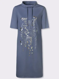 Jerseykleid aus reiner Baumwolle