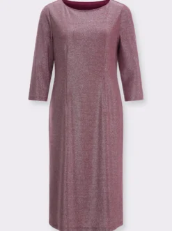 Jerseykleid blickdicht gefüttert