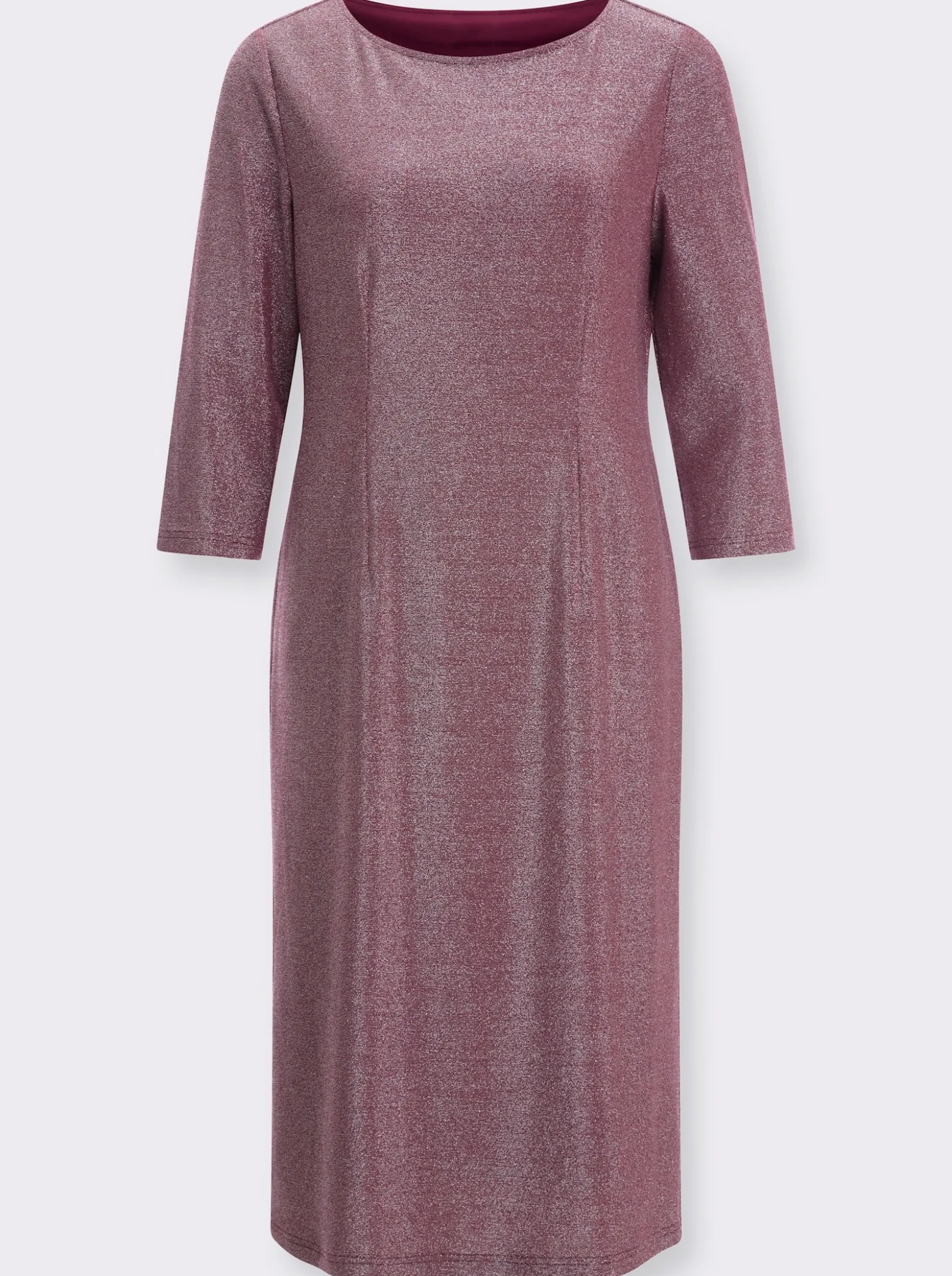 Jerseykleid blickdicht gefüttert