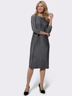 Jerseykleid blickdicht gefüttert