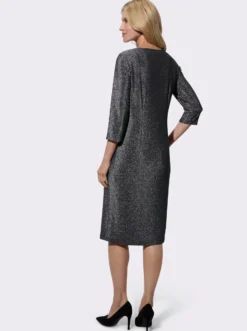 Jerseykleid blickdicht gefüttert